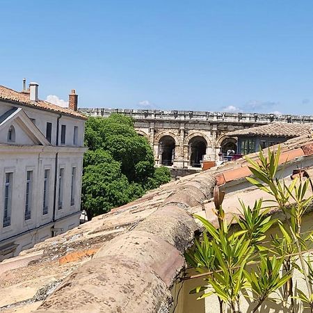La Dolce Vita Nimoise Terrasse 100 M Des Arenes Nîmes Exterior photo